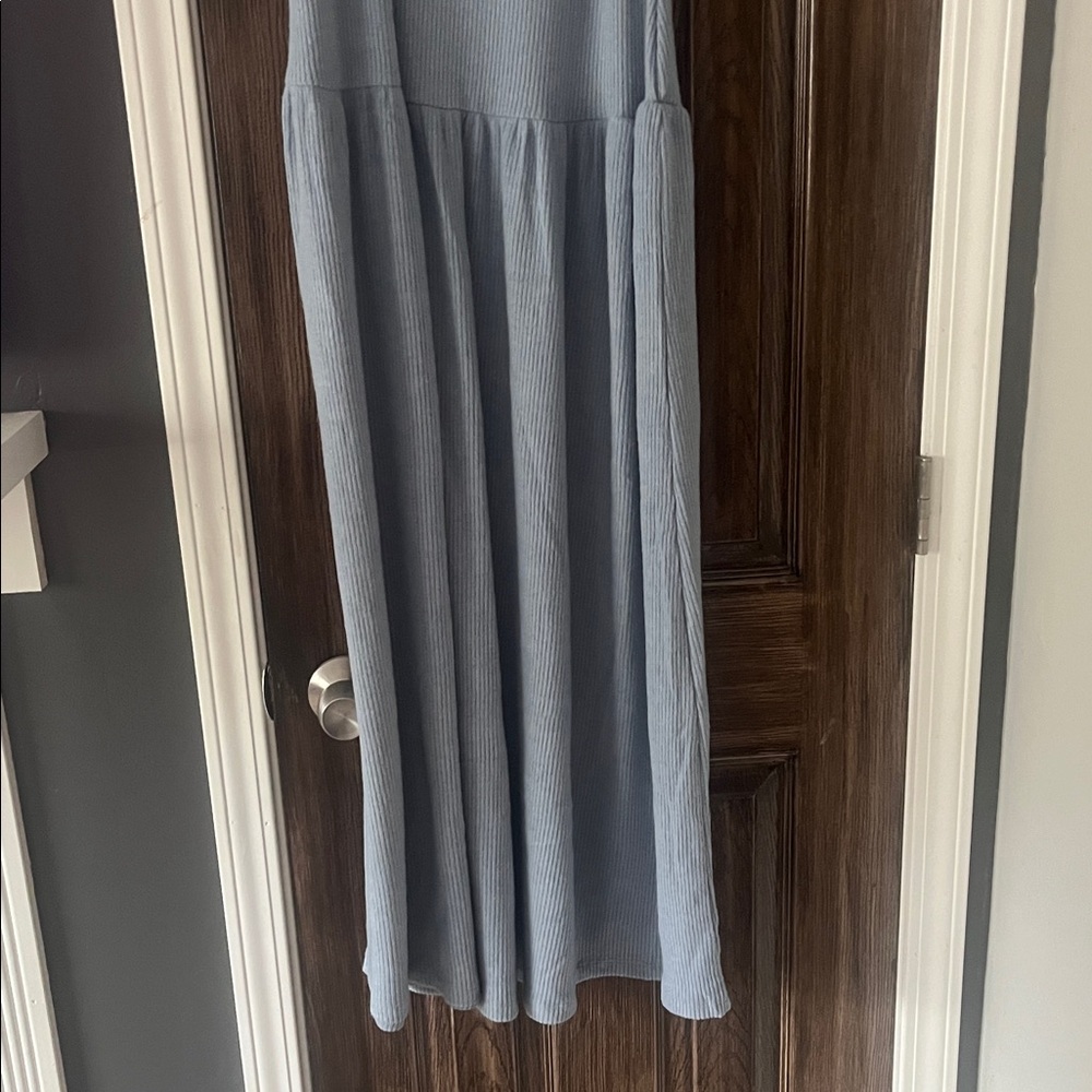 Universal Thread Gray Ribbed Tank Top - Picture 4 of 7